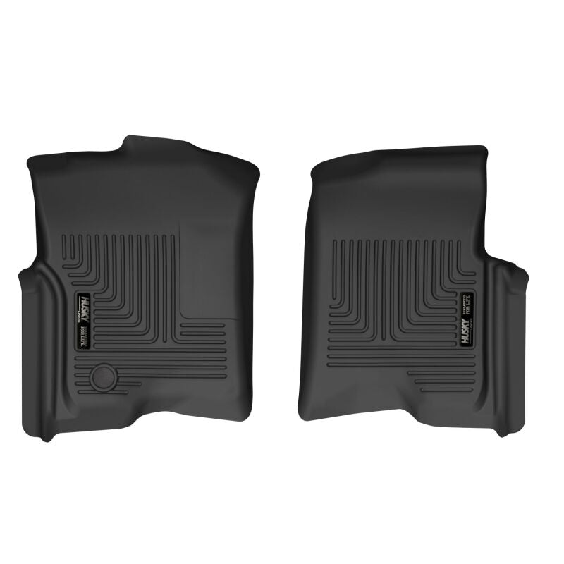 Husky Liners X-act Contour Front Floor Liners For 2004-2008 Ford F-150 SuperCrew - Black