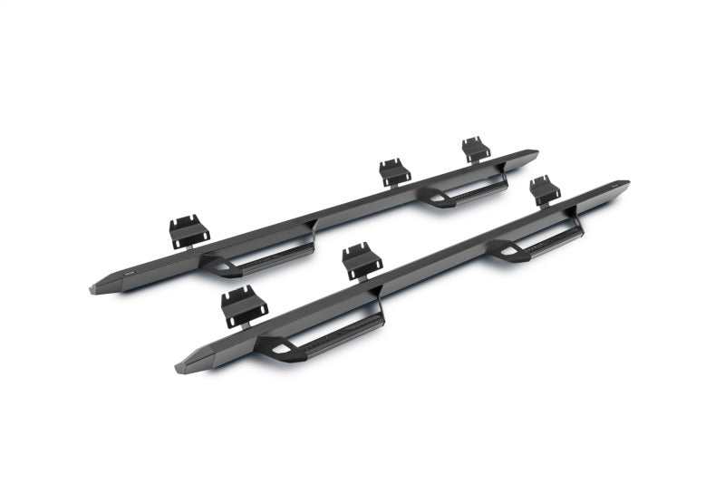 N-Fab Predator Pro Nerf Bars For 2015-2017 Ford F-150 SuperCrew (Incl. Raptor) - Textured Black