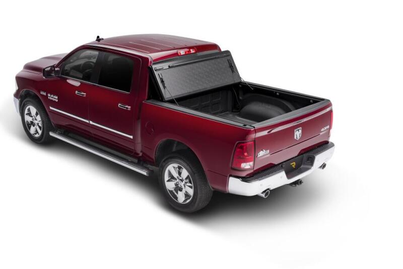 BAK BAKFlip F1 Hard Folding Tonneau Cover For 2002-2018 Ram 1500 / 2019-2024 Ram 1500 Classic & 2003-2024 2500/3500 (w/o RamBox) 6.5 ft (6'4"/76.3") Bed