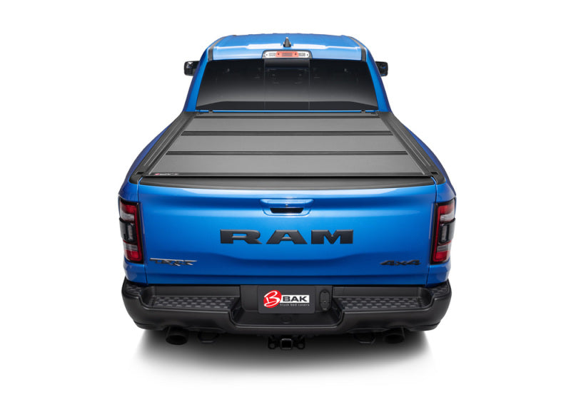 BAK BAKFlip MX4 Hard Folding Tonneau Cover For 2019-2026 Ram 1500 (New Body Style, w/o RamBox) 5.5 ft (5'7"/67.4") Bed