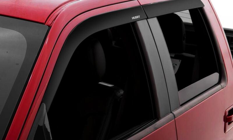Husky Liners Ventvisor Window Deflectors Low Profile (4pc) For 2015-2024 Ford F-150 (Incl. Raptor) - Smoke