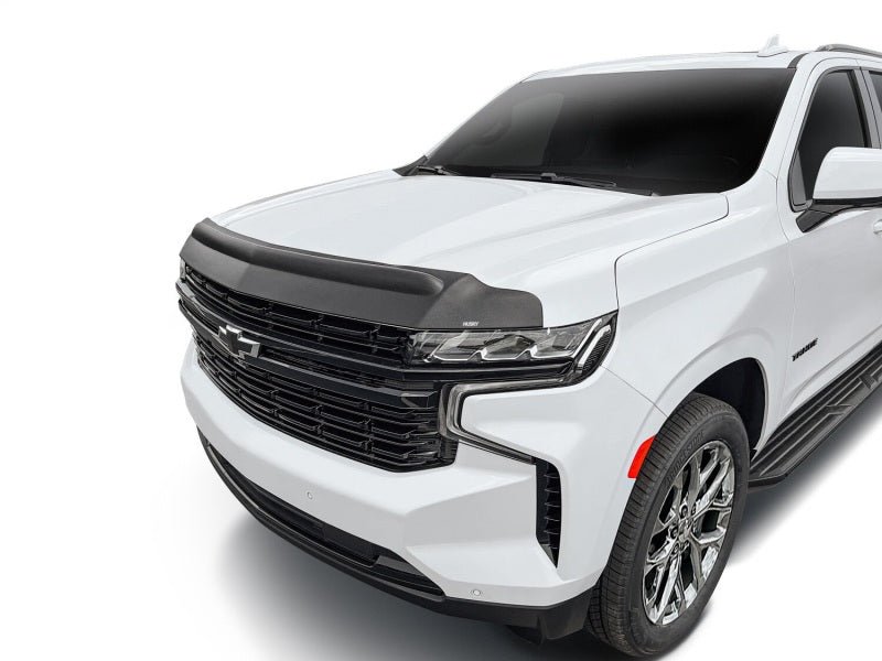 Husky Liners Aeroskin Hood Protector II Low Profile - Tex. For 2016-2018 Chevy Silverado 1500 - Black