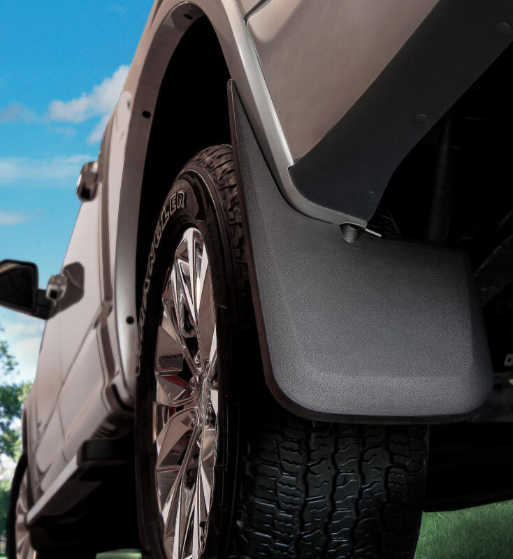 Husky Liners Custom-Molded Rear Mud Guards For 2005-2012 Toyota Tacoma Crew Cab - Black