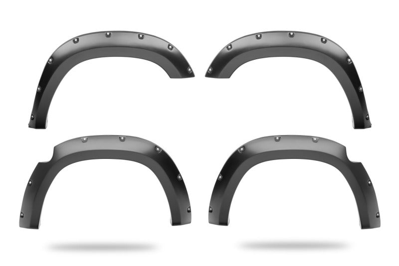 Husky Liners Pocket Style Fender Flares - 4pc For 2025 Ram 1500 (Excl. RHO & Tungsten) - Black