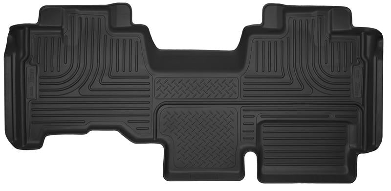 Husky Liners X-act Contour 2nd Seat Floor Liners For 2009-2014 Ford F-150 SuperCab - Black
