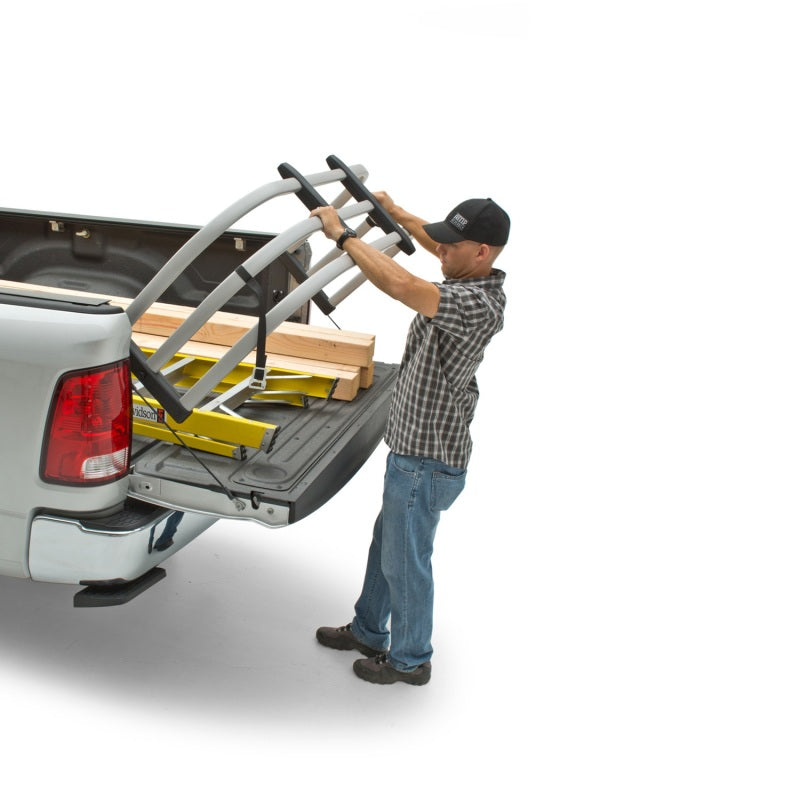 AMP Research BedXtender Truck Bed Extender For 1999-2023 Ford F-250/F-350 Super Duty (Excl. SuperCrew) - Silver
