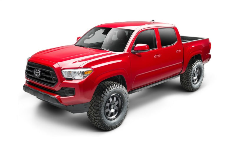 N-Fab Trail Slider Rock Slider Steps For 2016-2020 Toyota Tacoma Crew Cab (SRW; All Beds) - Textured Black