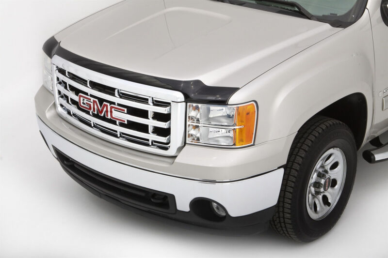 Husky Liners Aeroskin Hood Protector Hood Protector For 2007-2013 GMC Sierra 1500 - Smoke
