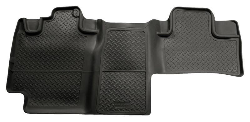 Husky Liners Classic Style 2nd Seat Floor Liners For 2004-2008 Ford F-150 SuperCab - Black