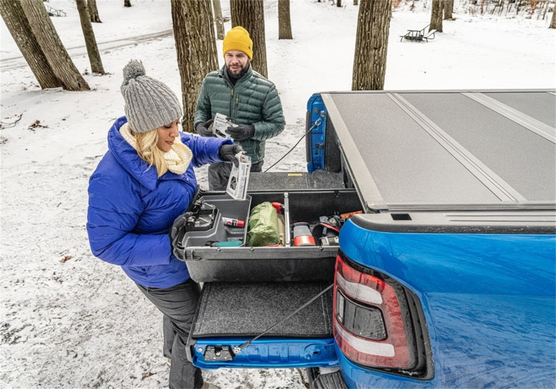 BAK BAKFlip MX4 Hard Folding Tonneau Cover For 2019-2026 Ram 1500 (New Body Style, w/o RamBox) 6.5 ft (6'4"/76.3") Bed