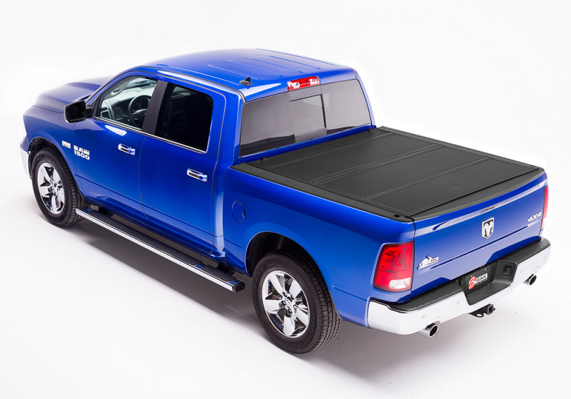 BAK BAKFlip MX4 Hard Folding Tonneau Cover For 2002-2018 Ram 1500 / 2019-2024 Ram 1500 Classic & 2003-2024 2500/3500 (w/o RamBox) 6.5 ft (6'4"/76.3") Bed