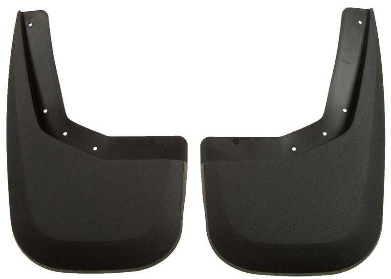 Husky Liners Custom-Molded Rear Mud Guards For 2007-2012 GMC Sierra 1500 & 2007-2014 2500/3500 - Black