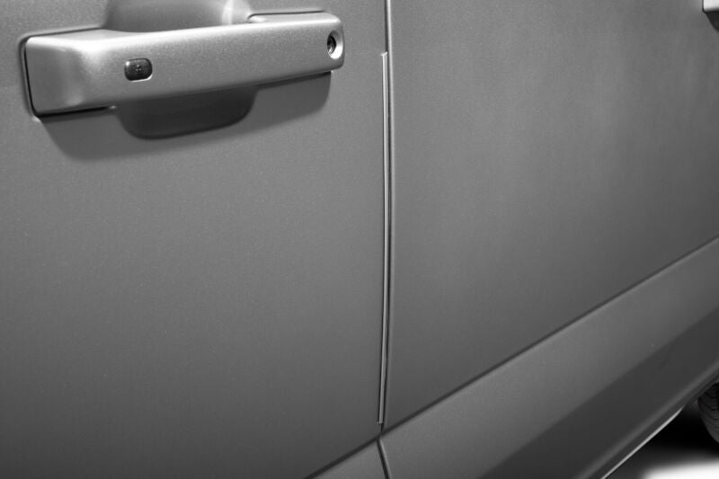 Husky Liners Door Edge Guards (4pc Set) For 2021-2025 Ford F-150 - Iconic Silver