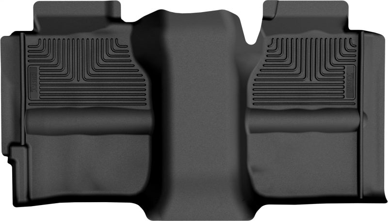 Husky Liners WeatherBeater 2nd Seat Floor Liners For 1999-2006 Chevy Silverado 1500 & 2001-2007 2500/3500 Extended Cab - Black