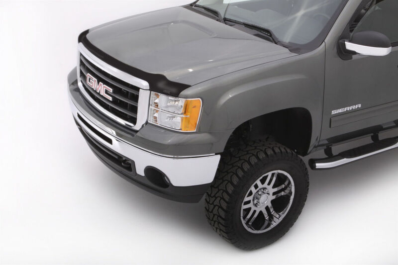 Husky Liners Aeroskin Hood Protector Hood Protector For 2007-2013 GMC Sierra 1500 - Smoke