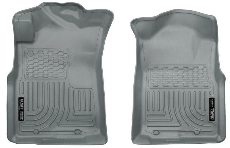 Husky Liners WeatherBeater Front Floor Liners For 2005-2015 Toyota Tacoma Crew Cab/Extended Cab/Regular Cab - Gray