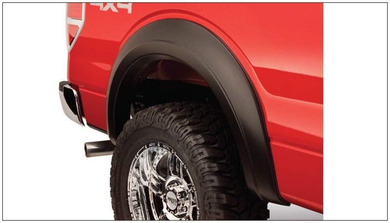 Husky Liners EAF Style Fender Flares - 4pc For 2009-2014 Ford F-150 (excl. SVT Raptor) - Black