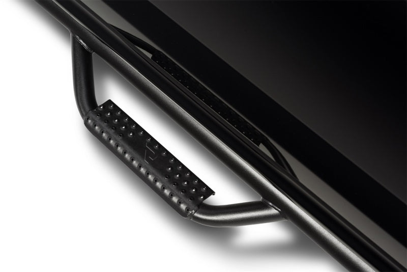 N-Fab Nerf Step 3in Hoop Step Bars For 2015-2017 Ford F-150 SuperCrew - Cab Length - Textured Black