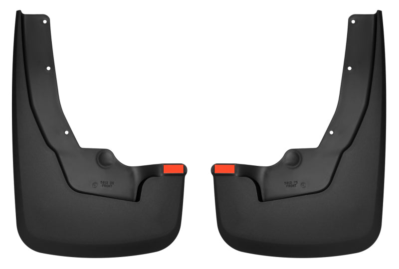 Husky Liners Fender Flares Custom-Molded Front Mud Guards For 2019-2022 Ram 1500 - Black
