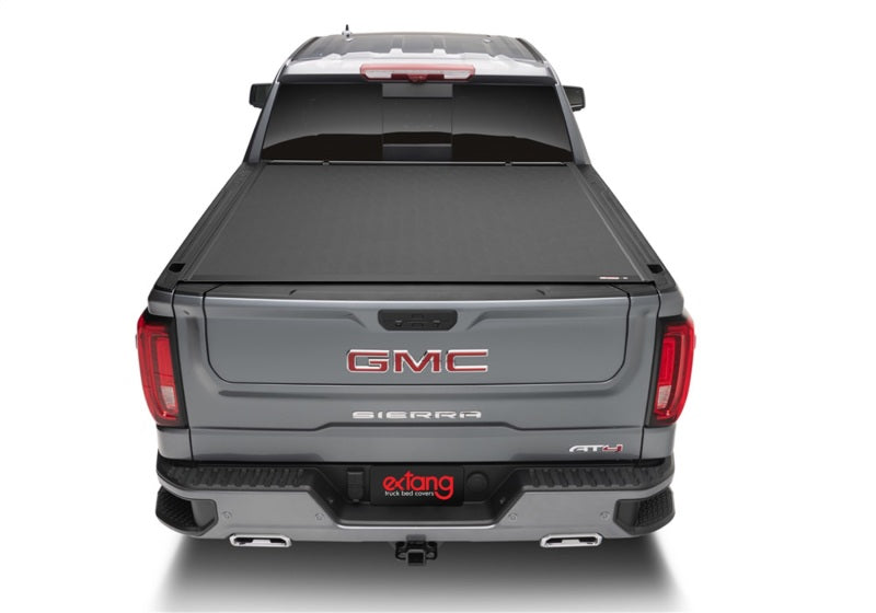 Extang Xceed Hard Folding Tonneau Cover For 2019 Chevy Silverado 1500 / GMC Sierra 1500 (New Body Style) 6.5 ft (6'6"/79.4") Bed