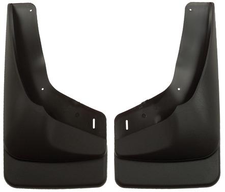 Husky Liners Custom-Molded Front Mud Guards (w/Flares) For 1999-2006 Chevy Silverado 1500 / GMC Sierra 1500 & 2001-2007 2500/3500 - Black