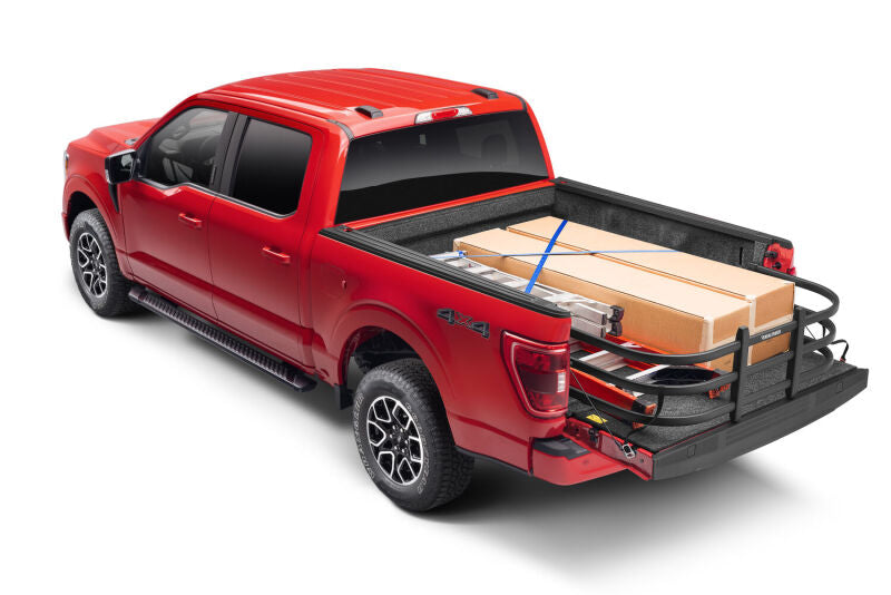 AMP Research BedXtender HD Max Truck Bed Extender For 2004-2022 Ford F-150 / 2022 Ford F-150 Lightning (Excl. 04 Heritage) - Black