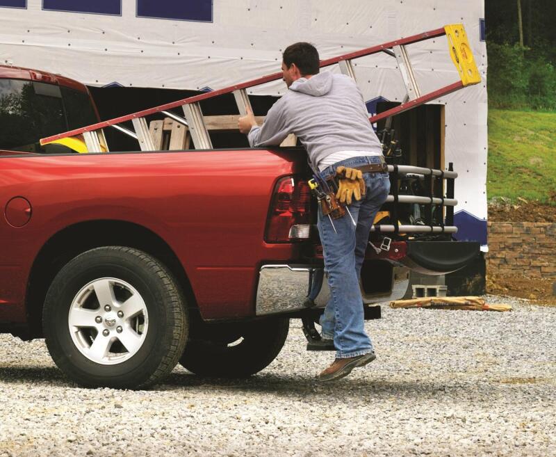 AMP Research BedStep Retractable Tailgate Step For 2009-2017 Ram 1500 & 2009-2019 2500/3500