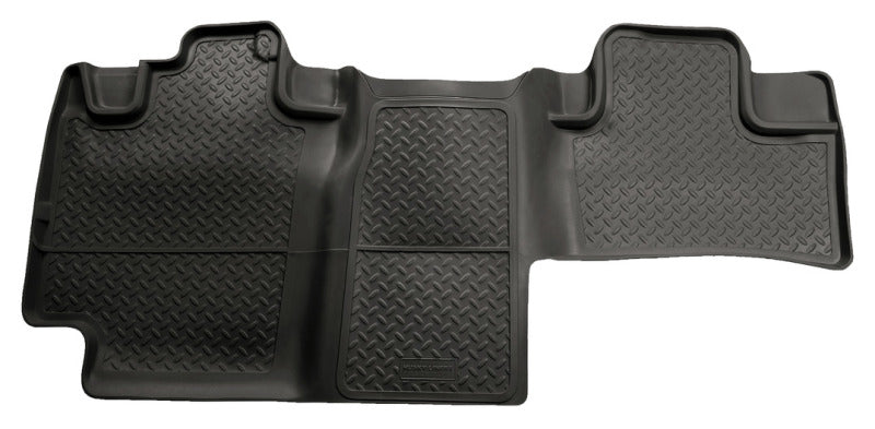 Husky Liners Classic Style 2nd Seat Floor Liners For 2004-2008 Ford F-150 SuperCab - Black