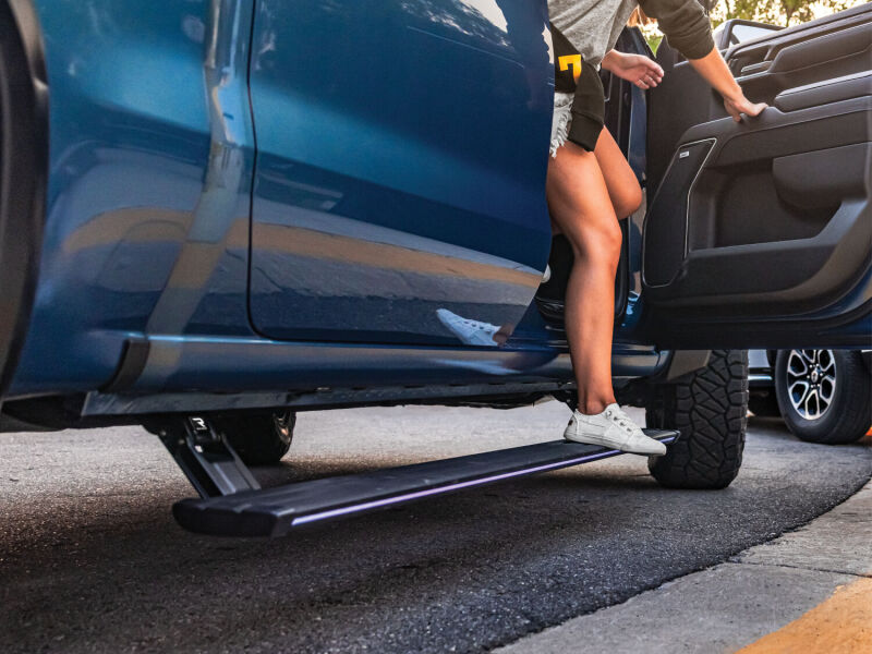 AMP Research PowerStep Vision Electric Running Boards For 2021-2026 Chevy Suburban
