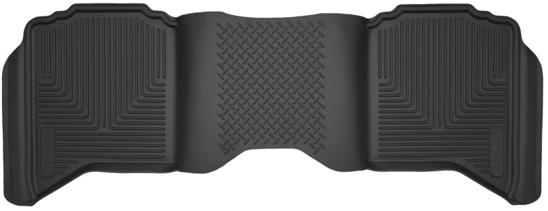 Husky Liners X-act Contour 2nd Seat Floor Liners For 2010-2012 Ram 1500 & 2009-2018 2500/3500 Crew Cab/Mega Cab - Black