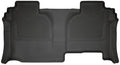 Husky Liners WeatherBeater 2nd Seat Floor Liners For 2020-2024 Chevy Silverado 1500 & 2019-2026 2500/3500 Double Cab - Black