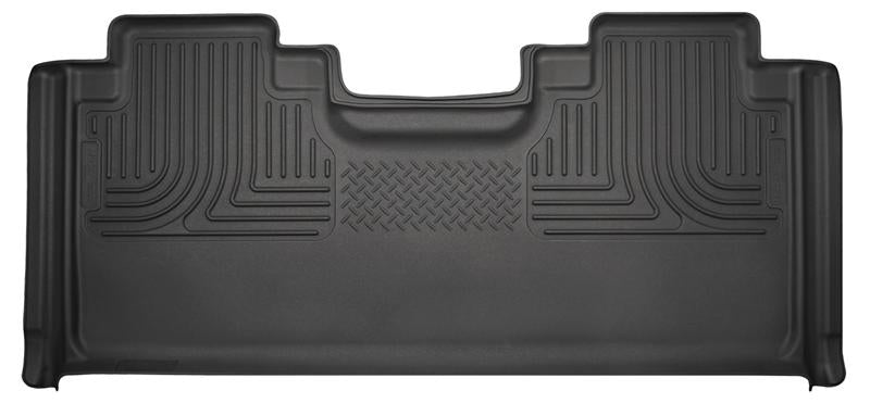 Husky Liners WeatherBeater 2nd Seat Floor Liners For 2015-2023 Ford F-150 SuperCab - Black