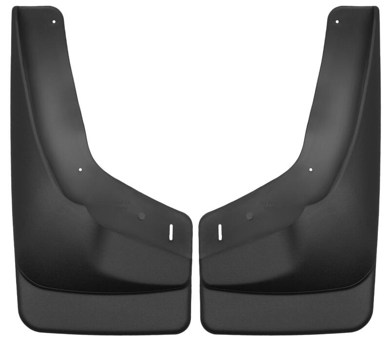 Husky Liners Custom-Molded Front Mud Guards (w/Flares) For 1999-2006 Chevy Silverado 1500 / GMC Sierra 1500 & 2001-2007 2500/3500 - Black