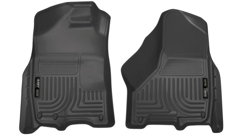 Husky Liners WeatherBeater Front Floor Liners For 2009-2010 Ram 1500 & 2010-2018 2500/3500 - Black